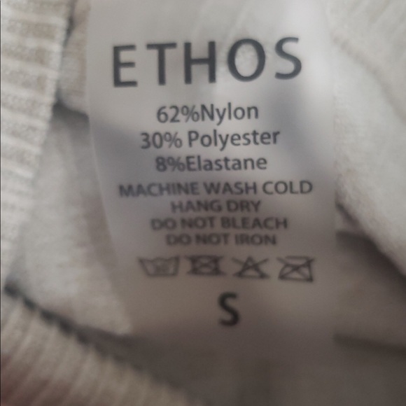 Ethos Ribbed Oatmeal Leggings - Picture 5 of 5